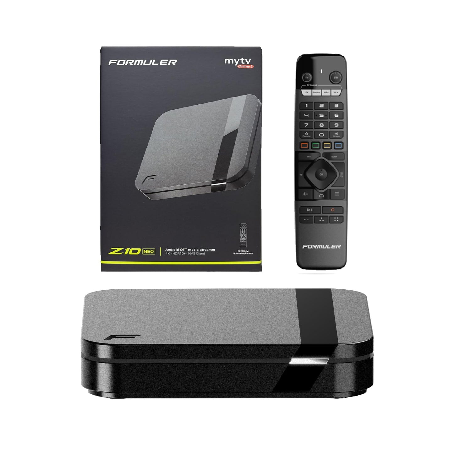 Formuler Z10 Neo Android 10 Wi-FI Mono-Bande 2 Go RAM 4 Go ROM 4K HDR10+