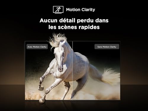 TCL 65V6C 65 Pouces Direct LED Smart TV 4K HDR Powered by Google (Dolby Audio, Motion Clarity, Compatible avec Google Assistant & Alexa, 2025 New Model)