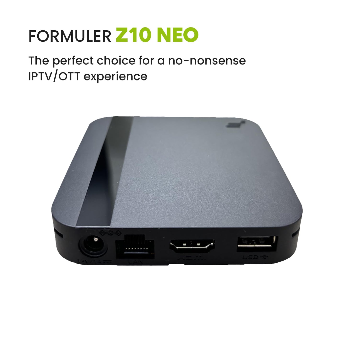 Formuler Z10 Neo Android 10 Wi-FI Mono-Bande 2 Go RAM 4 Go ROM 4K HDR10+