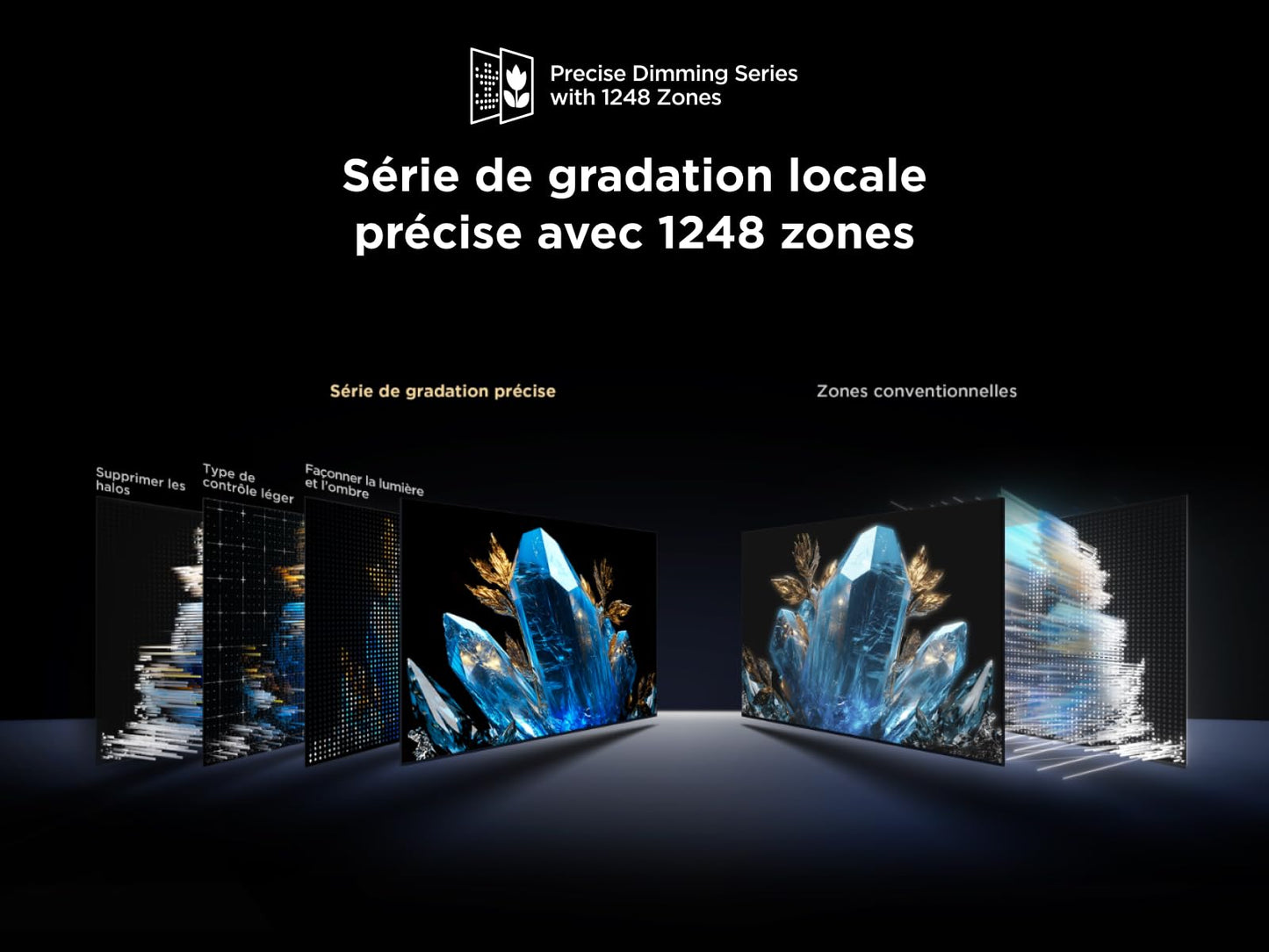 TCL TV 75C765 75'' 4K QD Mini LED 144hz Dolby Vision Dolby Atmos Google TV