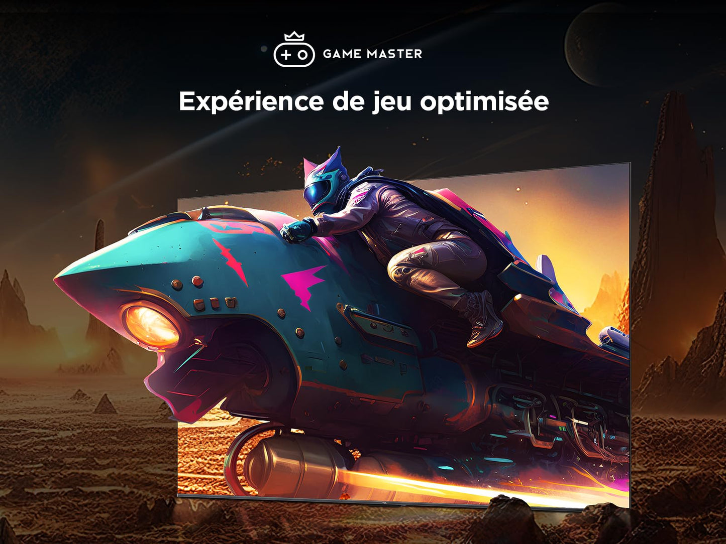 TCL 43V6C Smart TV LED Direct 43", HDR 4K, avec technologie Google TV (Dolby Audio, Motion Clarity, compatible avec Google Assistant et Alexa)