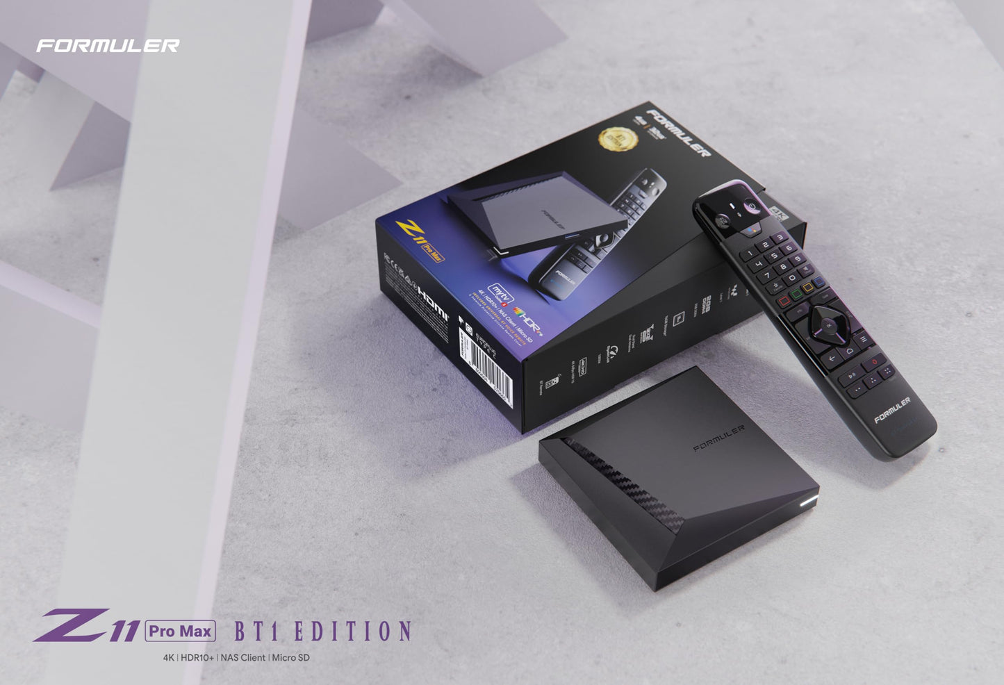 Formuler Z11 Pro Max BT1 2024 4K Android OTT Media Streamer