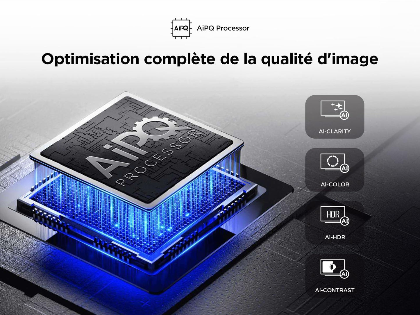 TCL 43V6C Smart TV LED Direct 43", HDR 4K, avec technologie Google TV (Dolby Audio, Motion Clarity, compatible avec Google Assistant et Alexa)