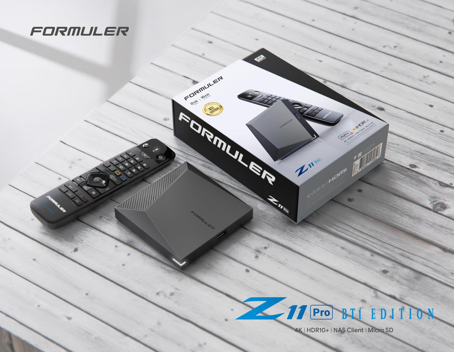 Formuler Z11 Pro BT1 2024 4K Android OTT Media Streamer