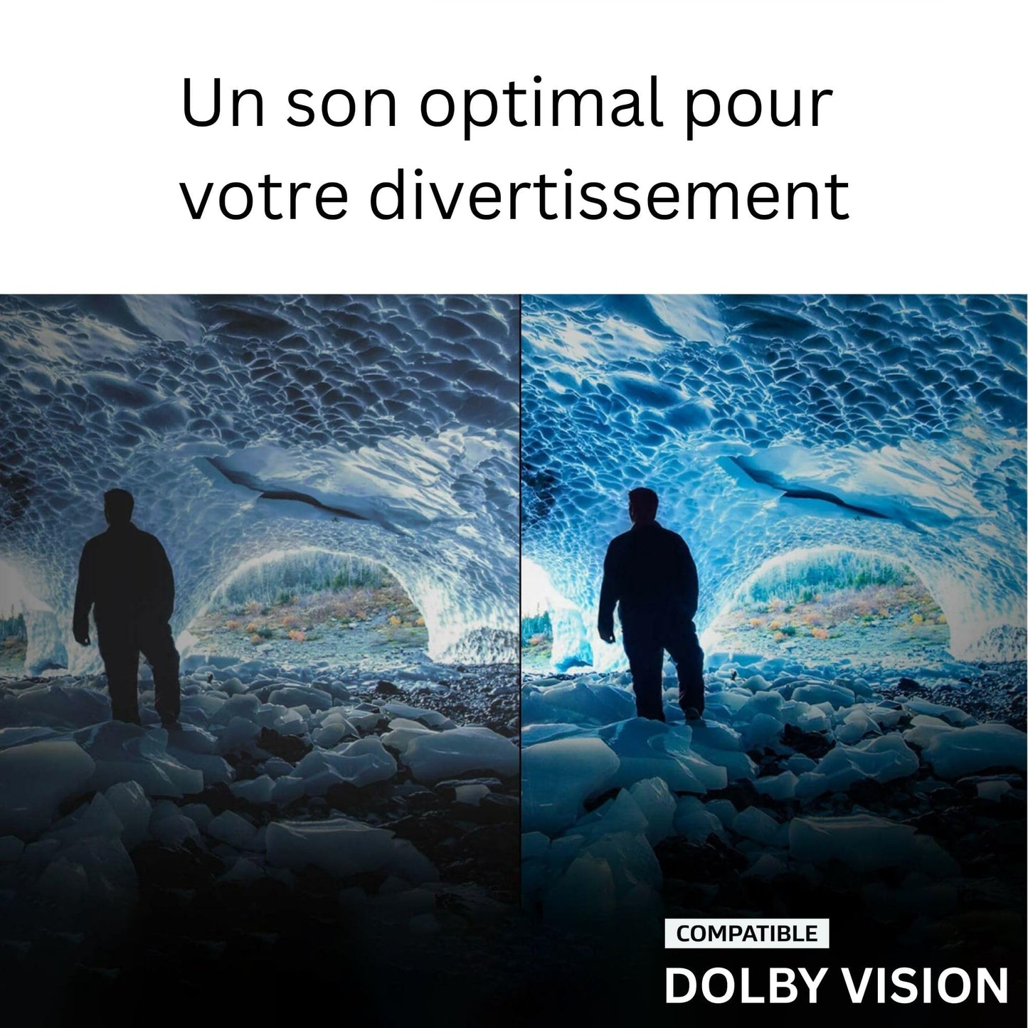 Streaming Box GX1 4K HDR10+ Google TV Player | Boîtier TV | Lecteur Multimédia | AI-Features | 4GB RAM | Wi-FI 6 LAN USB | Netflix, Youtube, Disney+ Support